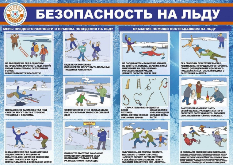 ПРАВИЛА БЕЗОПАСНОСТИ ЛЮДЕЙ НА ВОДЕ В ОСЕННЕ-ЗИМНИЙ ПЕРИОД.