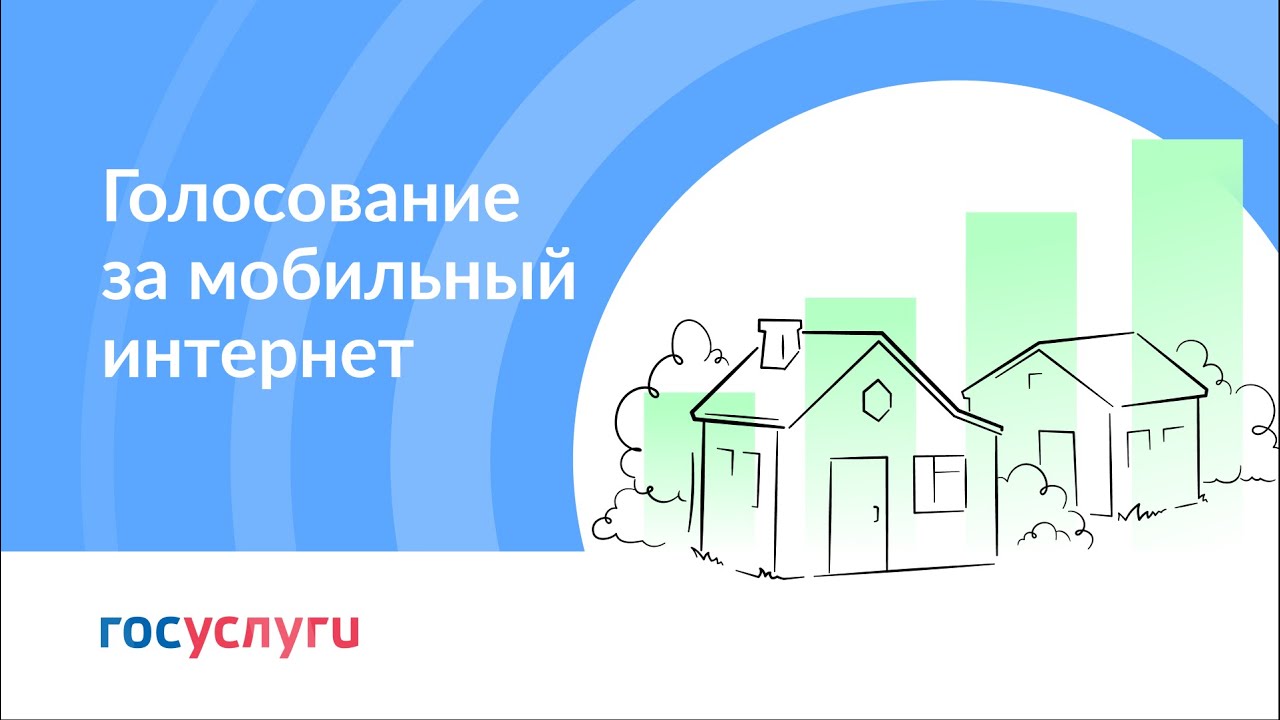 Голосование за подключение к мобильному интернету малых населённых пунктов.